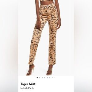Tiger Mist Indrah Pants - Size Small / Animal Print